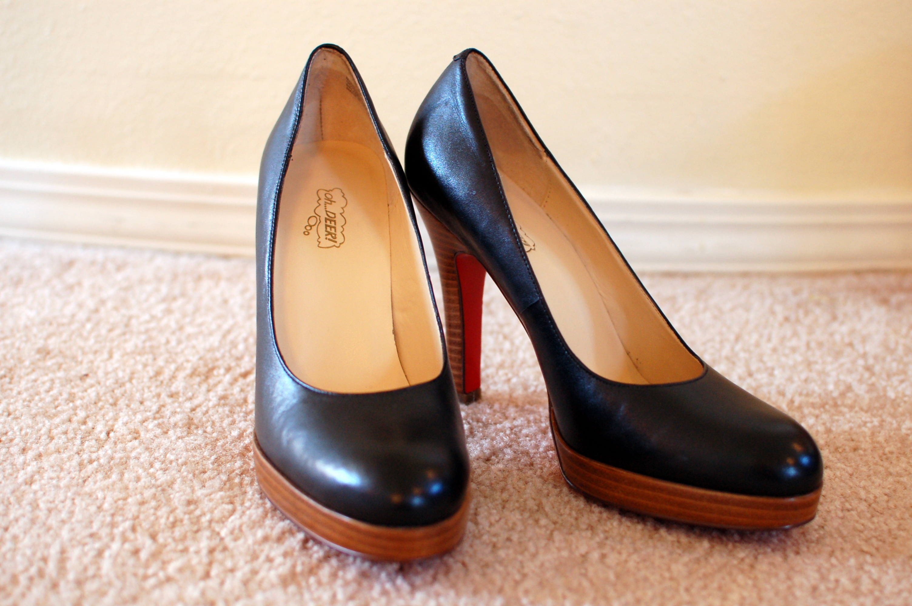 Oh…Deer! Red Sole Shoes For Sale | She Found Style